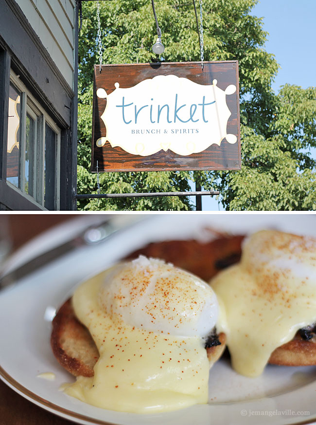 Trinket Restaurant for brunch, Portland, OR