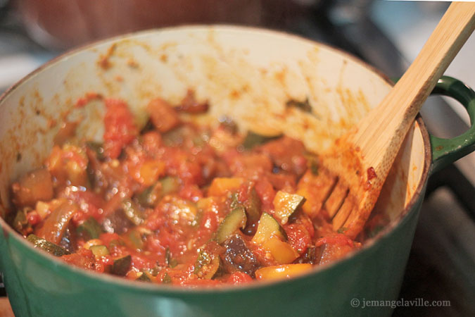 A Recipe for Fall Happiness: Ratatouille