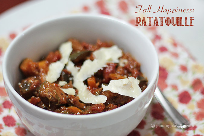 A Recipe for Fall Happiness: Ratatouille