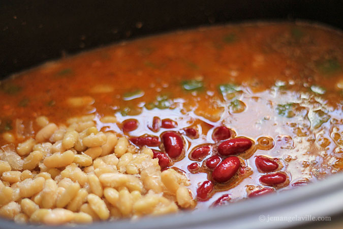 Pumpkin Chicken Chorizo Chili