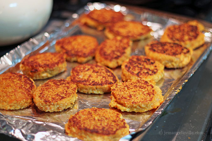 Yam and Quinoa Cakes from Portland's Sunshine Tavern