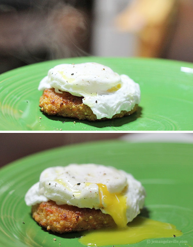 Yam and Quinoa Cakes from Portland's Sunshine Tavern