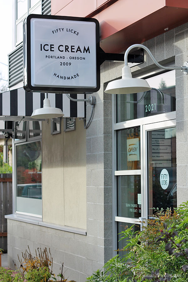 An Ice Cream Social at Fifty Licks in SE Portland