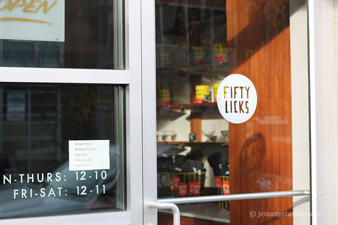 An Ice Cream Social at Fifty Licks in SE Portland