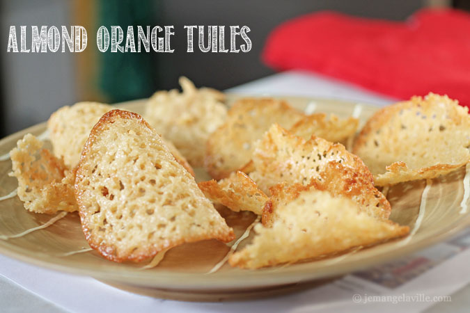 Orange-Almond Tuiles