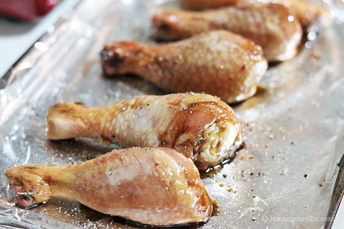 Balsamic-Glazed Chicken Drumsticks