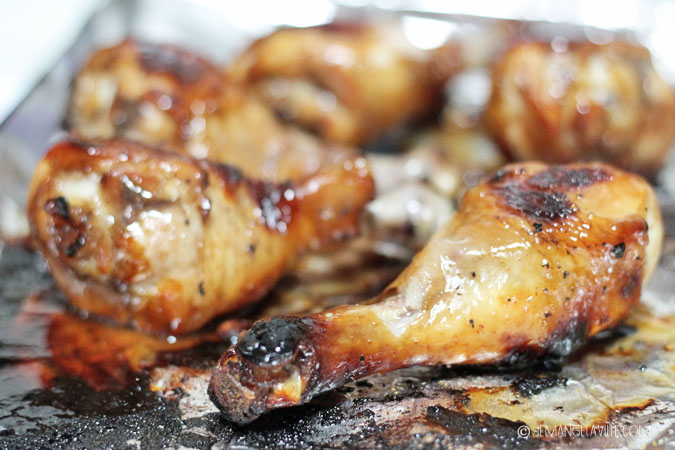 Balsamic-Glazed Chicken Drumsticks