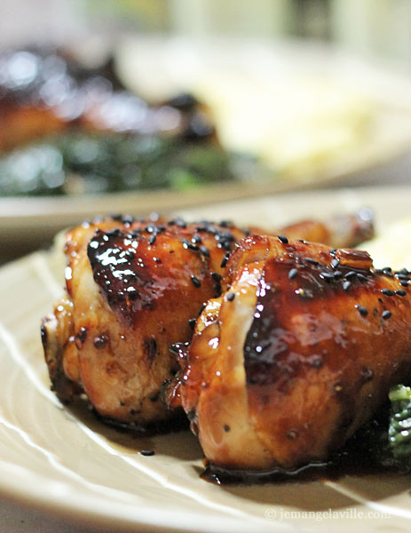 Balsamic-Glazed Chicken Drumsticks