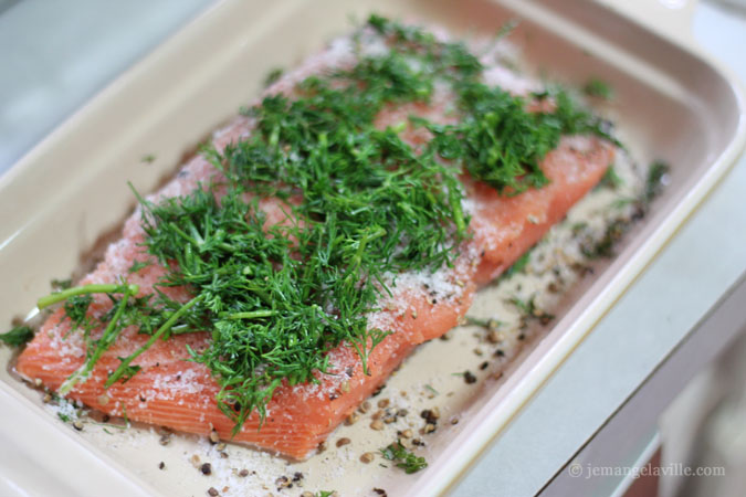 FFwD: Dilled Gravlax with Mustard Sauce