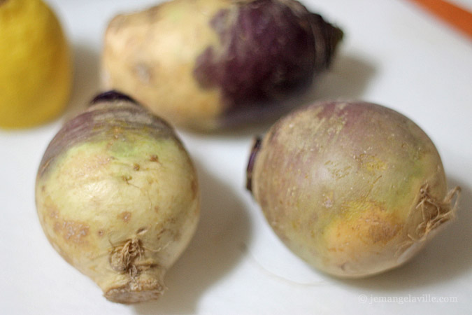 Rutabaga Hash with Onions and Crisp Bacon