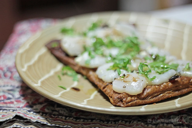 FFwD: Scallop and Onion Tartes Fines
