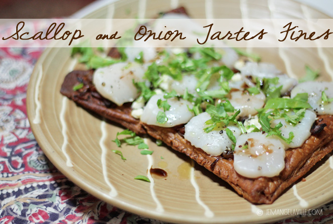 FFwD: Scallop and Onion Tartes Fines