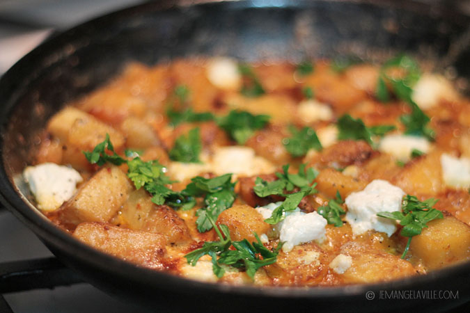 Harissa-Stewed Butternut Squash