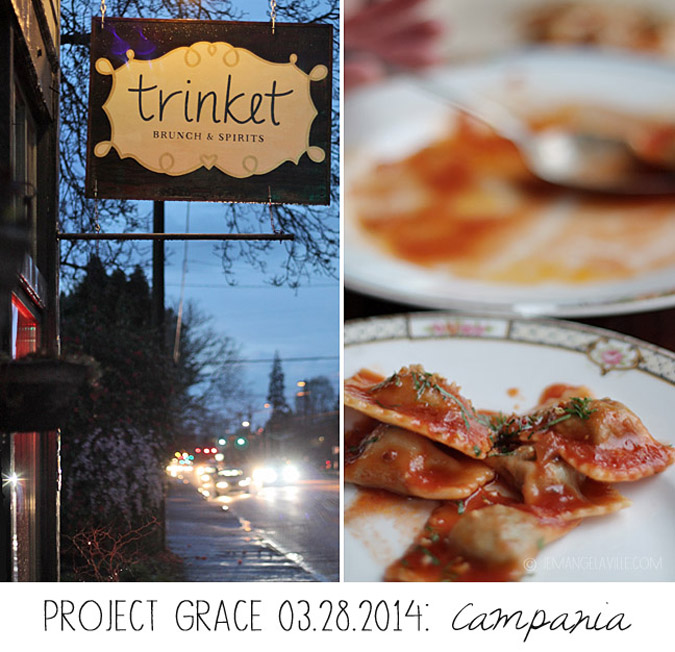 Project Grace Pop-up: Campania Dinner, Portland