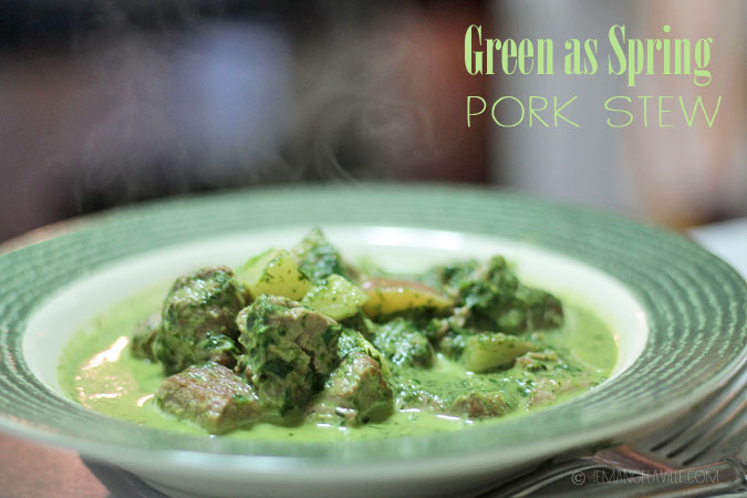 Green as Spring Pork Stew