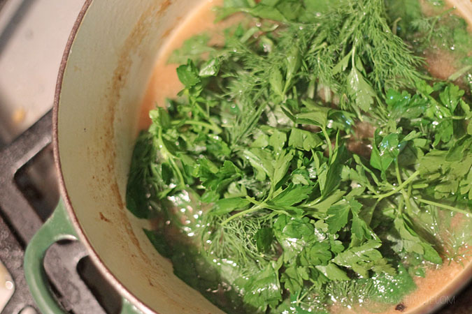 Green as Spring Pork Stew