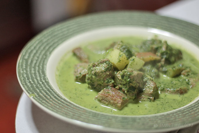 Green as Spring Pork Stew