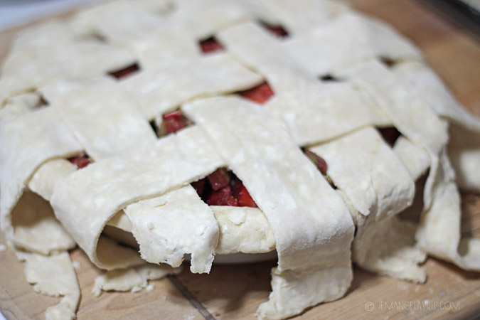 Strawberry Rhubarb Pie