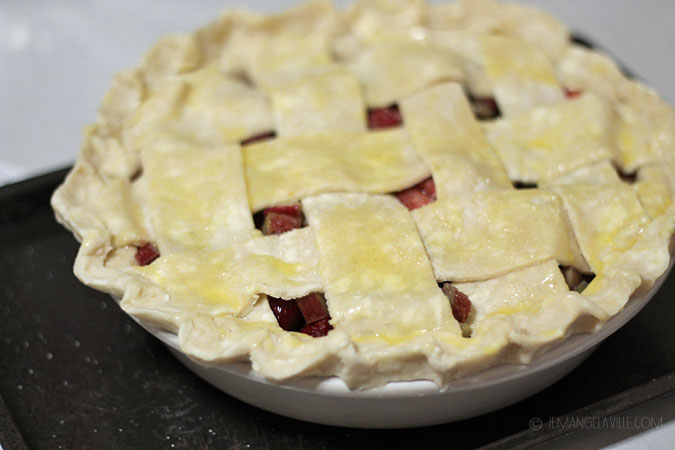 Strawberry Rhubarb Pie