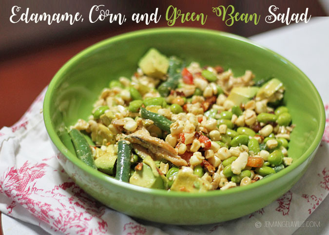 Edamame, Corn, and Green Bean Salad