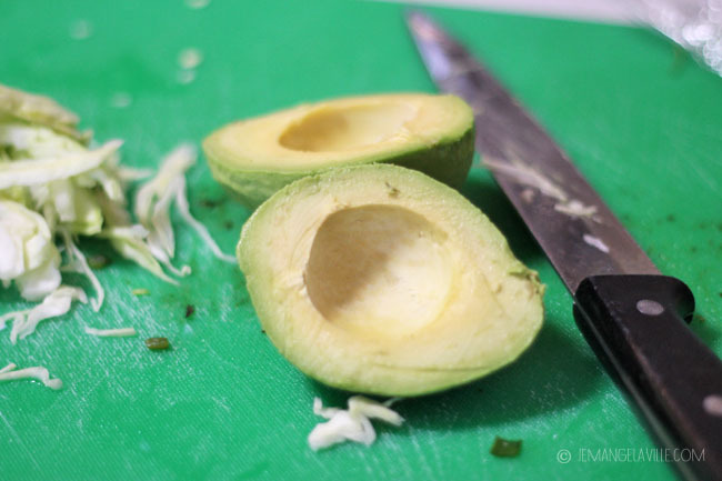 Avocado Tacos with Poblano-Buttermilk Dressing