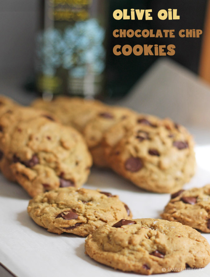 Olive Oil Chocolate Chip Cookies